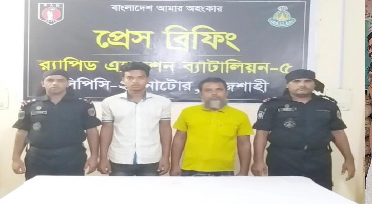 ধর্ষণ ও হত্যাচেষ্টা মামলায় বাবা-ছেলে গ্রেফতার