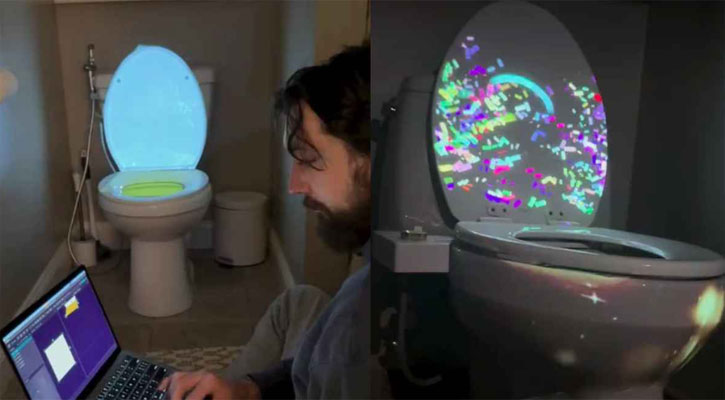 শৌচাগার বদলে দিলো তরুণের ভাগ্য