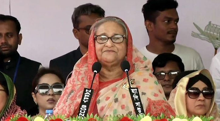 নির্বাচন বানচালের ষড়যন্ত্রে আন্তর্জাতিকভাবে অনেকে জড়িত : প্রধানমন্ত্রী