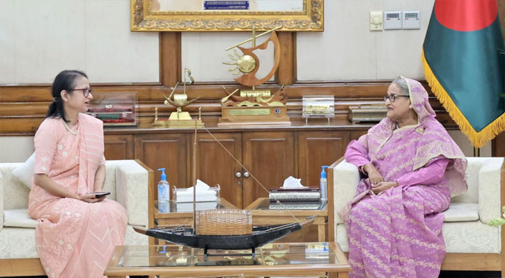 প্রধানমন্ত্রীর সঙ্গে এডিবি ভাইস প্রেসিডেন্টের সৌজন্য সাক্ষাৎ