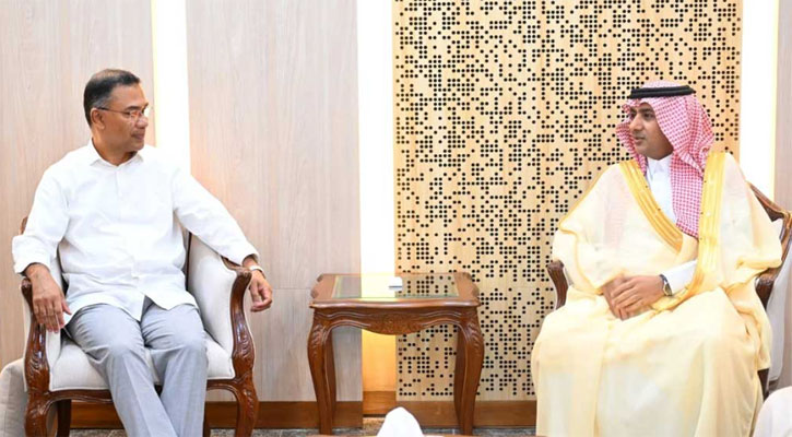 প্রধানমন্ত্রীর সঙ্গে সাক্ষাৎ করলেন সৌদি রাষ্ট্রদূত