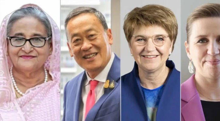 প্রধানমন্ত্রী শেখ হাসিনাকে থাইল্যান্ড, সুইজারল্যান্ড ও ডেনমার্কের অভিনন্দন