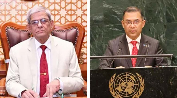 জাতিসংঘে দূরদর্শী ভাষণ, প্রধানমন্ত্রীকে রাষ্ট্রপতির অভিনন্দন