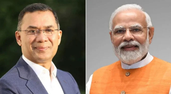 প্রধানমন্ত্রীকে ভারত সফরের আমন্ত্রণ জানালেন মোদি