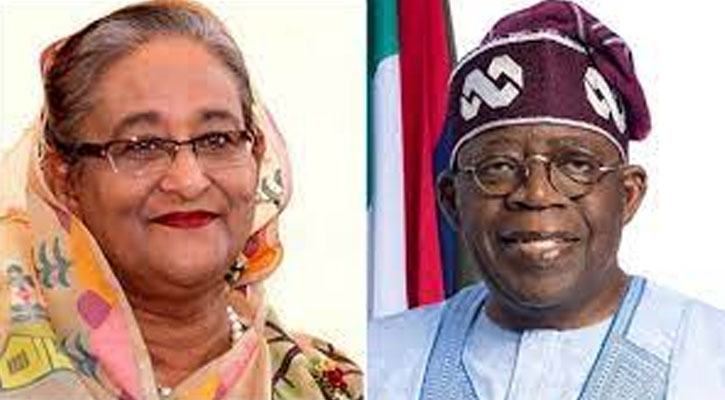 শেখ হাসিনাকে নাইজেরিয়ার প্রেসিডেন্টের অভিনন্দন