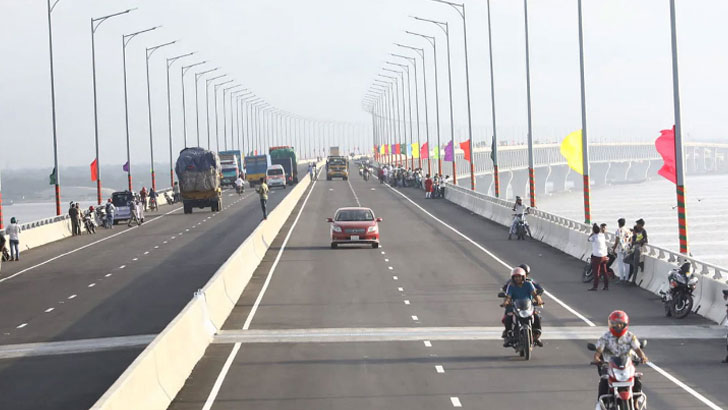 জুলাইয়ে টোল আদায়ে যমুনা সেতুকে ছাড়াল পদ্মা