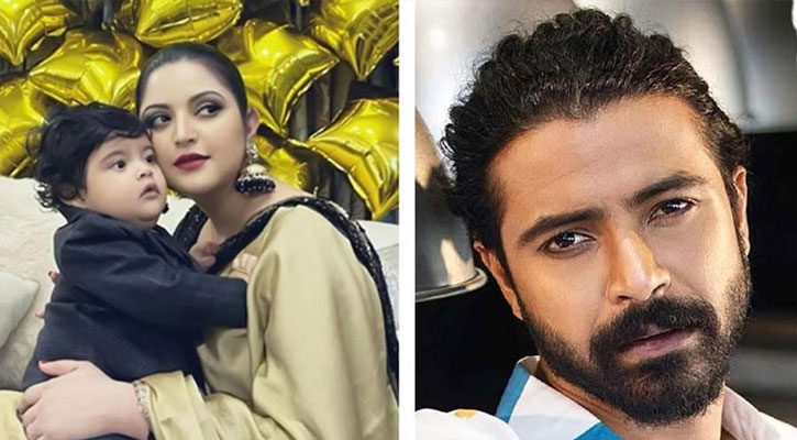 ছেলের জন্মদিনে রাজের উপর নিষেধাজ্ঞা পরীমণির