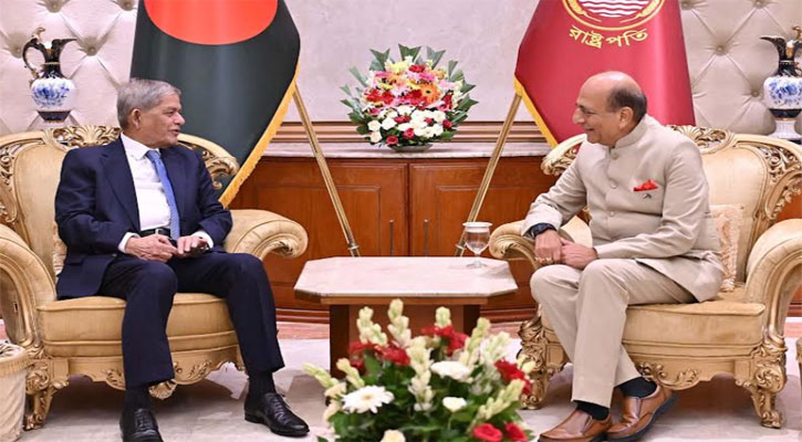 অভিন্ন নদীর পানির ন্যায্য বণ্টনে ভারতের প্রতি আহ্বান রাষ্ট্রপতির
