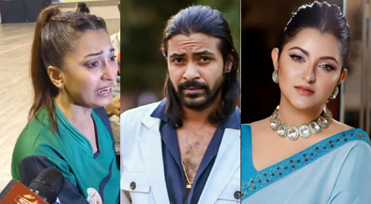 রাজের আঘাতে কাঁদলেন রিপা, পরীমনি বললেন ‘আল্লাহ বাঁচাইছে’