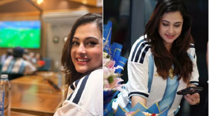 মেসির কারণেই আজ আমি আর্জেন্টিনার সমর্থক: পূর্ণিমা