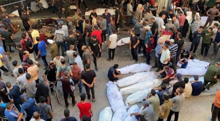 গাজায় ইসরাইলি হামলায় একদিনে নিহত ৫৯ ফিলিস্তিনি
