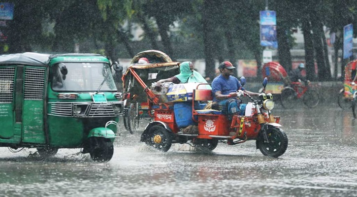 দুুপুরের মধ্য ঢাকায় বজ্রবৃষ্টির সম্ভাবনা