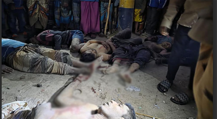 পুঠিয়ায় ডাকাত সন্দেহে গণপিটুনিতে একজন নিহত