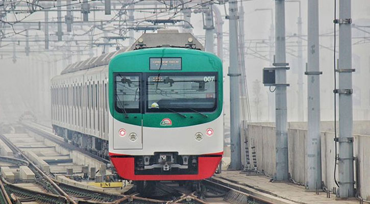 পল্লবী থেকে মতিঝিল পর্যন্ত মেট্রোরেল চলাচল শুরু