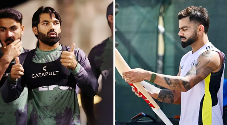 হাইভোল্টেজ ম্যাচে ভারত ও পাকিস্তানের সম্ভাব্য একাদশ