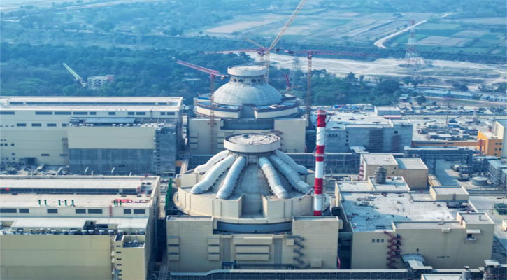 রূপপুর বিদ্যুৎ কেন্দ্রে প্রথম ইউনিটের রিয়্যাক্টর কন্টেইনমেন্টের পরীক্ষা সম্পন্ন