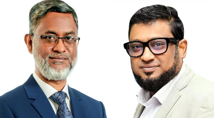 শাহ্জালাল ইসলামী ব্যাংকের নির্বাহী কমিটির চেয়ারম্যান সানাউল্লাহ, ভাইস-চেয়ারম্যান শাকিব আহমেদ 