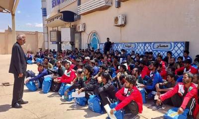 লি‌বিয়া থেকে দেশে ফিরছেন আরও ১৬১ বাংলাদেশি