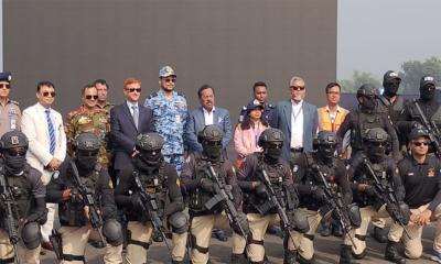 রাজশাহী বিমানবন্দরে ঝুঁকি মোকাবেলায় যৌথ নিরাপত্তা মহড়া