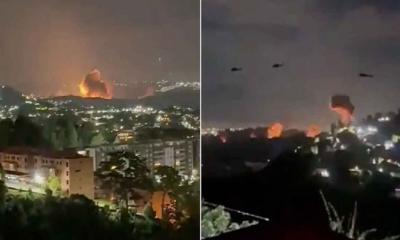 ভেনেজুয়েলায় একাধিক বিস্ফোরণ, মার্কিন হামলার ইঙ্গিত