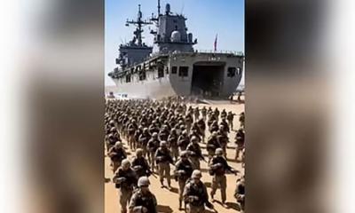 ইরানে স্থল অভিযানে রওনা দিয়েছে ২৫০০ মার্কিন সেনা