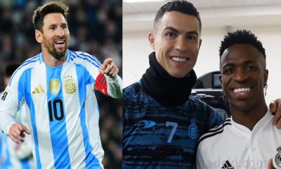 মেসি নয় সর্বকালের সেরা রোনালদো: ভিনিসিউস