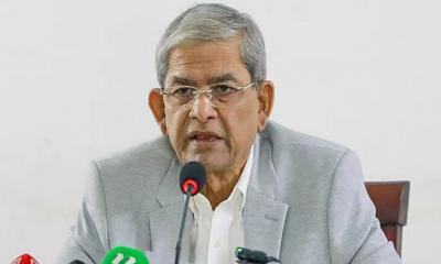 বিরোধী দল শেখ হাসিনার ভাষায় কথা বলছে: মির্জা ফখরুল