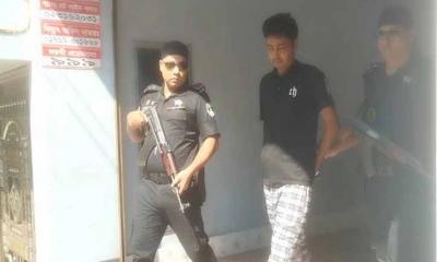 সুবর্ণচরের চাঁন্দা ডাকাত গ্রেপ্তার, পিস্তল ও গুলি জব্দ