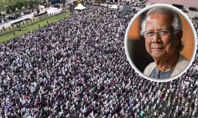 ইতিহাসের সর্ববৃহৎ জানাজা পেল ওসমান হাদি