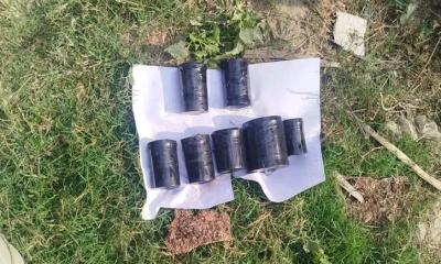 পরিত্যক্ত বাড়ি থেকে ফরিদপুরে ককটেল সদৃশ বস্তু উদ্ধার