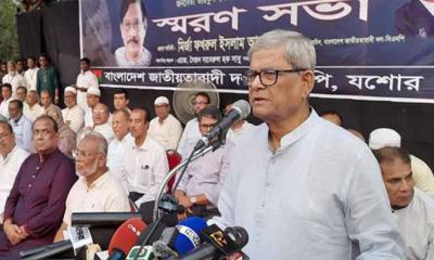 নির্বাচনের আগে কোনও গণভোট হতে দেওয়া হবে না: মির্জা ফখরুল 