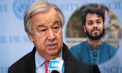 হাদির হত্যার দ্রুত বিচার, স্বচ্ছ তদন্ত দাবি জাতিসংঘের মহাসচিবের