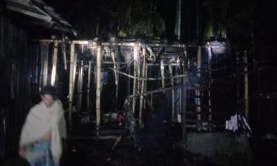 পিরোজপুরে বসতঘরে আগুন, লুটপাট ও কুপিয়ে জখম