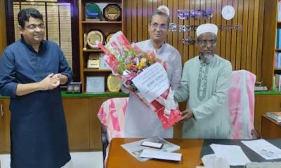 বিএম কলেজের নতুন উপাধ্যক্ষ অধ্যাপক কাজী জাবের
