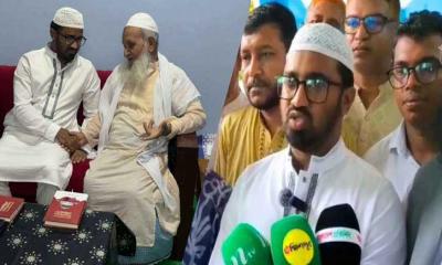 বাবুনগরীর সঙ্গে সাক্ষাৎ শেষে জামায়াতকে মুনাফিক দল আখ্যা দিলেন রাশেদ