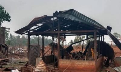 ভয়াবহ ভূমিকম্পের পরও মিয়ানমারে চলছে বিমান হামলা