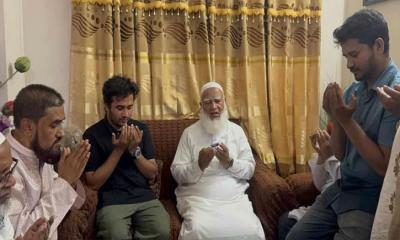 মীর মুগ্ধের বাসায় জামায়াত আমির