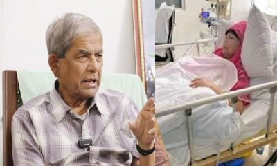 খালেদা জিয়াকে বিদেশ নেওয়ার মতো অবস্থা নেই: মির্জা ফখরুল