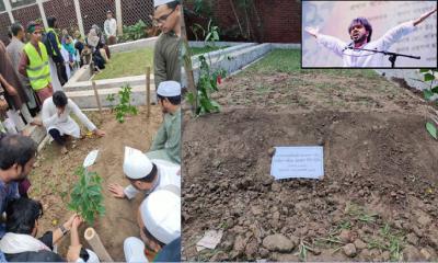 বিদ্রোহী কবির পাশে শায়িত হলেন বিপ্লবী হাদি