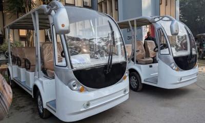 রাবিতে চালু হলো ই-কার