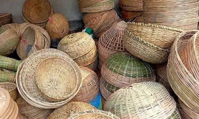 প্লাস্টিকের দাপটে হারিয়ে যাচ্ছে কাঁঠালিয়ার বাঁশ ও বেত শিল্প