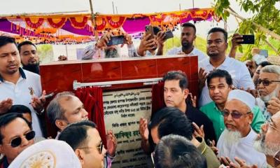 বালু নদীর উপর কেওঢালা সেতুর নির্মাণ কাজের উদ্বোধন  