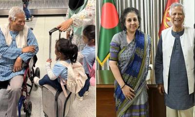 ড. ইউনূস সম্পূর্ণ সুস্থ ও স্বাভাবিক আছেন, জানালেন সফরসঙ্গী