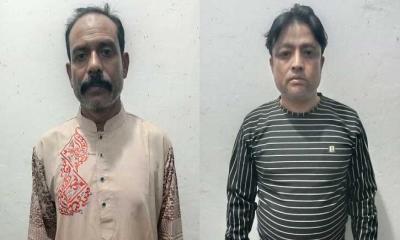 শেখ হাসিনার দেশে ফেরা নিয়ে মাইকিং, ২ জন গ্রেপ্তার