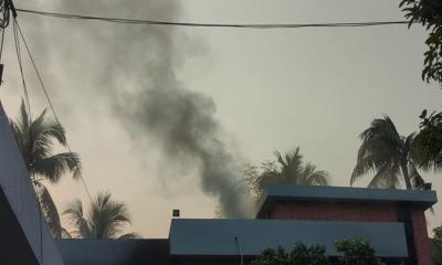 মেহেরপুরে পুলিশ সুপারের বাসভবনে আগুন