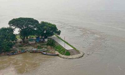 রাজশাহীতে পদ্মার পানি বৃদ্ধি, নিম্নাঞ্চল প্লাবিত