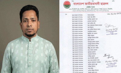 ঢাকা দক্ষিণ ছাত্রদলের যুগ্ম সাধারণ সম্পাদক হলেন মুনির 