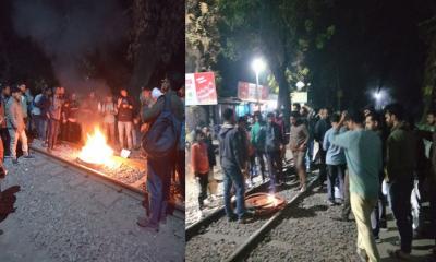 আবারো অবরোধ ঢাকা-ময়মনসিংহ রেলপথ