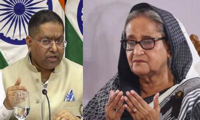 পর্যালোচনা করছে ভারত, তবে কী হাসিনাকে ফেরত দেবে?