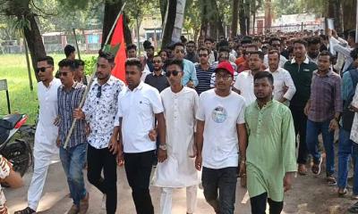 ছাত্রদলের নবযাত্রা: আনন্দ মিছিলে কলেজ ক্যাম্পাস প্রফুল্ল